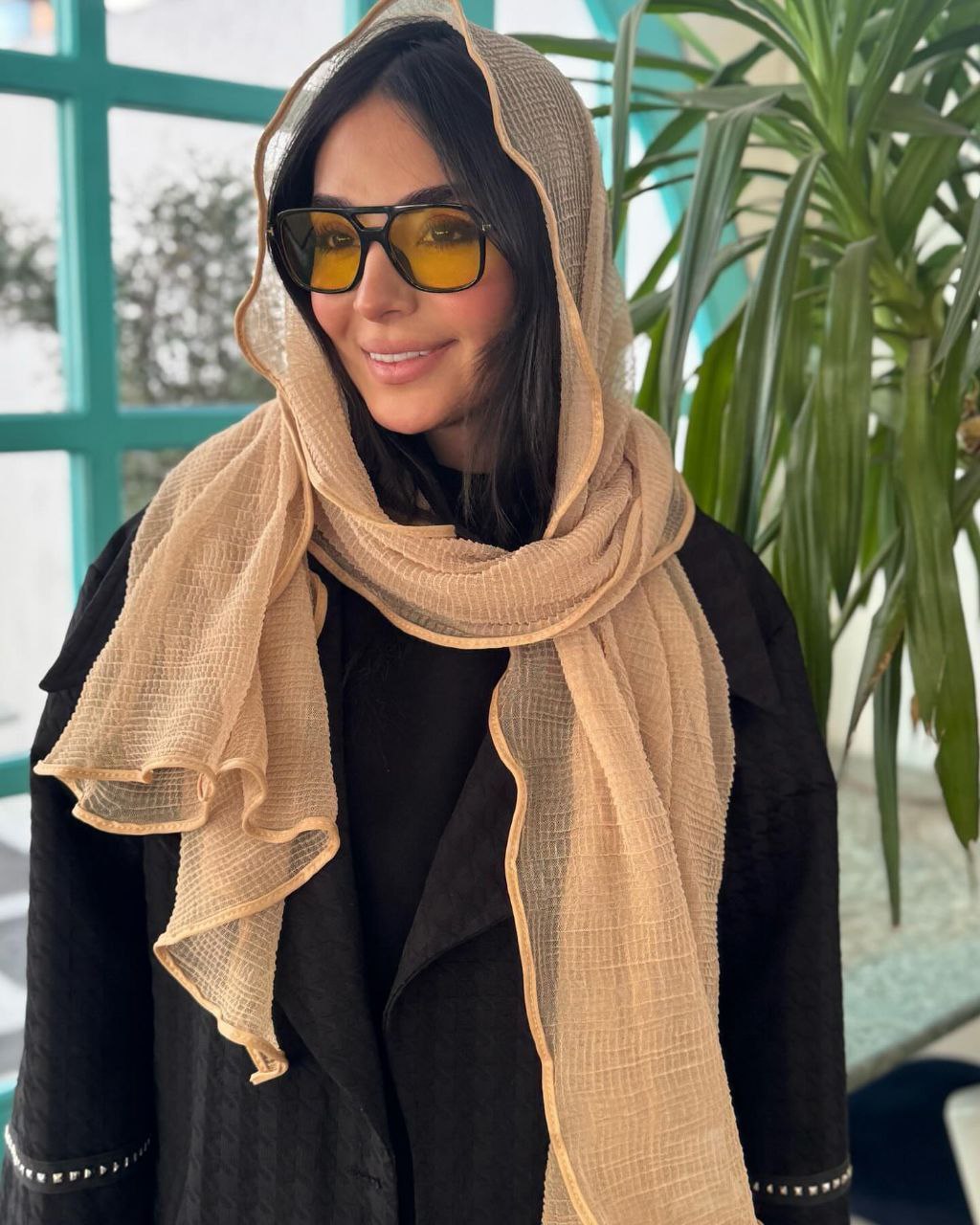 شال دورگاند رنگارنگ